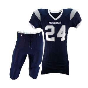 Camiseta de fútbol americano totalmente personalizable OEM, ropa de fútbol de equipo personalizada para hombres, uniforme de fútbol americano juvenil al por mayor - Product Image 1