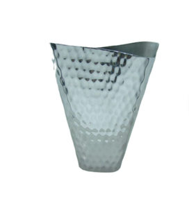 แจกันดอกไม้สีเงินดีไซน์ใหม่สำหรับตกแต่งบ้านห้องนั่งเล่นและห้องนอน - Product Image 4