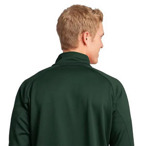 Sweat-shirt unisexe tendance personnalisable à fermeture éclair 1/4 quart durable en polyester grande taille vêtements de sport d'été imprimés appliques - Product Image 4