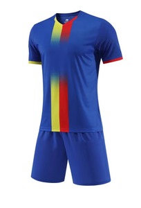 Tenue de football professionnelle confortable pour adulte, respirante, légère, à manches courtes, séchage rapide, kit d'équipe - Product Image 2