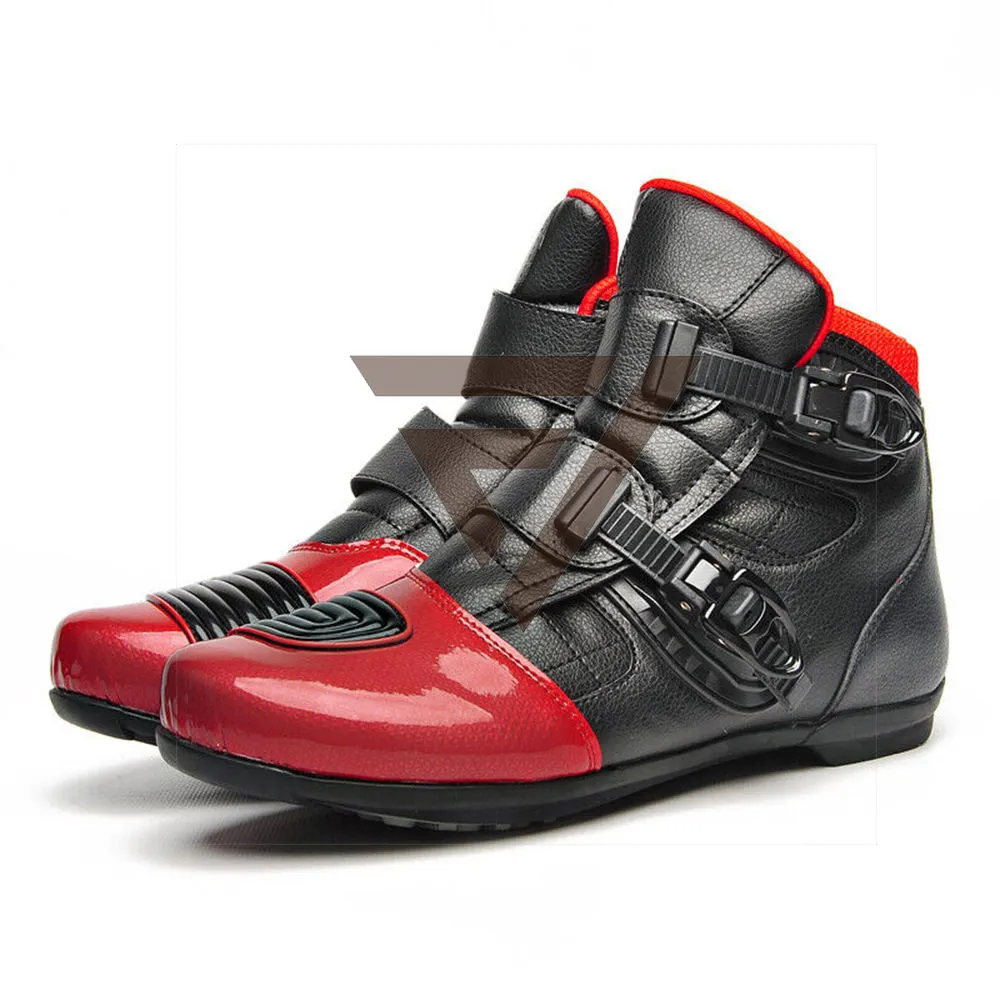 Hot Product Motor Bike Shoes leather motorbike Boot Professional Quality Custom Racing Boot for Men