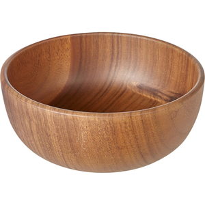 Utensilios de cocina ecológicos, cuenco biodegradable para servir, decoración sostenible para el hogar, cuenco de madera hecho a mano, cocina rústica esencial para comedor - Product Image 5