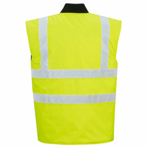 Gilet de sécurité de travail de meilleure qualité fabriqué en usine Gilet de sécurité de travail imprimé de logo personnalisé de meilleure qualité - Product Image 2