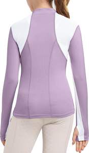 Nuevas camisas ecuestres para mujer Thumbholes Camisas de manga larga para montar a caballo Secado rápido Equitación ecuestre Jodhpur & Breeches - Product Image 2