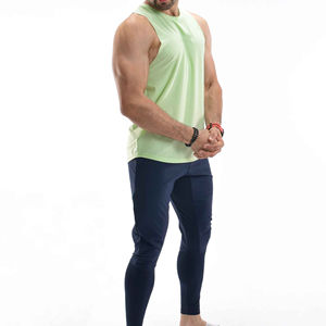 Manufacturer's New Arrival Comfortable High Quality Men's <b>Tank</b> Top Customized Colors Plus Size Knitted Weave - Product Image 2