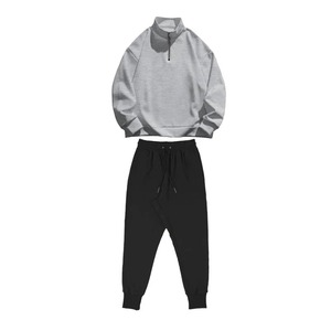 Chándal de alta calidad lavado con ácido Sun Faded para hombre logotipo personalizado bordado de felpa francesa pantalones de chándal con capucha Jogger 100% algodón sólido - Product Image 6