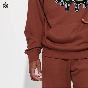 Venta directa de fábrica Sudadera con capucha bordada de chenilla de secado rápido para hombre con logotipo personalizado para invierno - Product Image 3