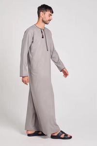 Jubba al por Mayor para Hombre, Ropa Islámica en Oferta, Bordado de Dubái, Kandura, Último Diseño, Jalabiya Musulmana - Product Image 3
