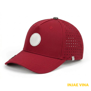 Gorra de malla unisex marrón de 5 paneles al por mayor, transpirable, ajustable, estilo casual, impermeable, deportiva, de color sólido - Product Image 5