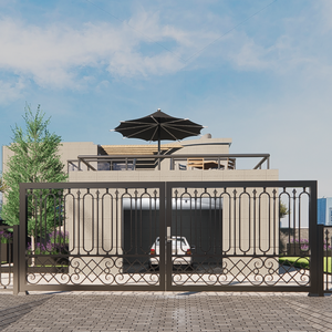 Matériau de clôture en fer forgé pour l'extérieur fabriqué au Vietnam offrant des modèles de clôture pour les maisons alliant style durabilité et intimité - Product Image 3