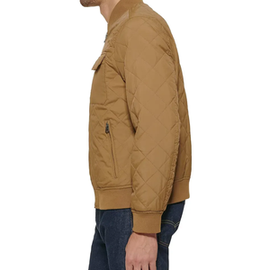 Blouson Bomber Décontracté en Toile Coupe-Vent à Manches Longues pour Homme, Collection Automne-Hiver 2026, Personnalisable avec Broderie Frontale pour la Personnalisation - Product Image 3