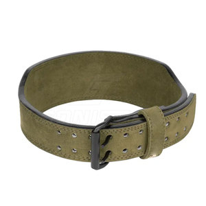 Ceinture de musculation en cuir de vachette personnalisée de haute qualité, OEM, pour la musculation, résistante à l'usure, unisexe, ceinture de musculation personnalisée - Product Image 6