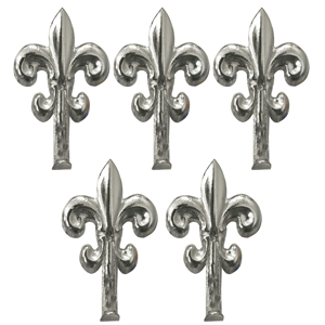 Ganci per telai Giglio 5 pezzi 30 mm nichel - Product Image 1