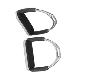 Nouvelle arrivée Étriers d'équitation en aluminium Poignée de sécurité réglable Léger Durable Fabricant OEM Usine - Product Image 4