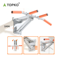 TOPKO Pull up Shelf Multifuncional Montado en la pared Pull up Bar Home Ejercicio Equipo de fitness Pull up Training Bar