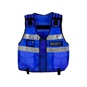 Chaleco de Seguridad Reflectante de Alta Visibilidad, 100% Algodón, Impermeable, con Cremallera Delantera, Logotipo Personalizado y Diseño Unisex - Product Image 2