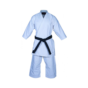 Uniforme de Karate de 100% algodón, ropa deportiva de entrenamiento blanca personalizada, estilo elegante, aplicación de gimnasio, logotipo OEM, ropa de artes marciales - Product Image 4