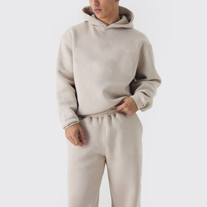 Haute qualité personnalisé lavage à l'acide hiver Boxy survêtement coupe-vent usine-OEM ODM survêtement broderie impression Streetwear - Product Image 2