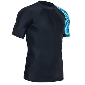 Débardeurs en mélange de coton couleurs vives pour un haut d'entraînement surdimensionné à col rond avec logo lourd et motif imprimé. - Product Image 5