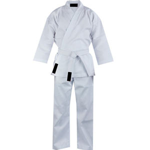 Conjuntos de uniformes de artes marciales al por mayor de buena calidad uniformes blancos de Judo y Karate elásticos 100% algodón ligero y duradero - Product Image 1