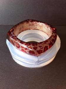 ASISTENCIA JOYERÍA PULSERAS Y BRAZALETES DE MODA Brazalete de moda Brazalete grande exagerado de moda Acrílico de varios colores - Product Image 2