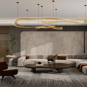 Hiện đại sang trọng trong nhà tấm Tường tùy chỉnh độ dày lớp phủ UV cho khách sạn không thấm nước spct Multistyle tường nền - Product Image 2