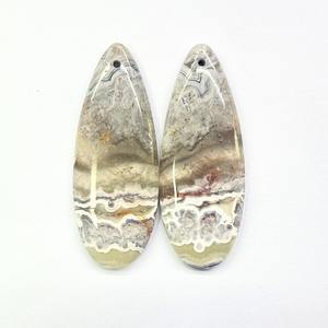 Pierres de jaspe naturel de qualité supérieure, polies à la main, cabochons lâches de formes variées pour la fabrication de bijoux en usine - Product Image 5