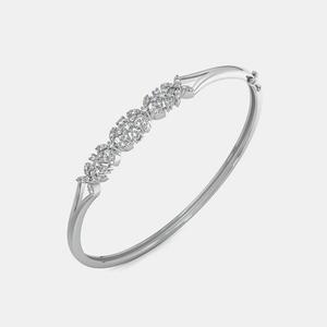 Luxury Statement 4.70mm 10K White <b>Gold</b> Moissanite Diamond Cuban Link <b>Bracelet</b> for Unisex Hip Hop Fashion <b>Bracelets</b> - Product Image 6