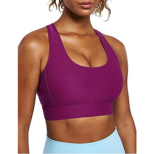 Camisetas Deportivas Cortas Transpirables, Estilo Casual, con Espalda Cruzada y Logotipo Frontal, para Ejercicio, Fitness, Entrenamiento, con Soporte y Comodidad para el Movimiento - Product Image 1