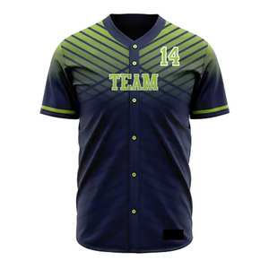 Conjunto de uniformes de béisbol personalizados más vendidos, ropa de béisbol y softball, camisetas baratas de softball que se desvanecen para hombres - Product Image 2