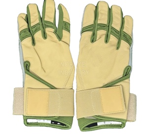 Wholesale Adult Baseball Batting Gloves Custom <b>Sheepskin</b> Leather OEM - Product Image 5