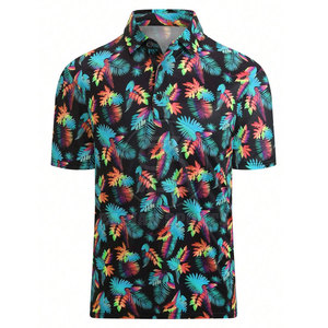 Servicio OEM Diseñe su propio logotipo Sublimación Polo Camisetas Impresión personalizada Algodón Sublimación Polo Camisas - Product Image 1