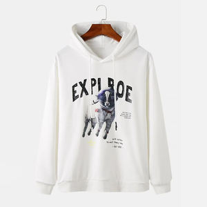 Wholesale Custom Men's Pullover Hoodies 100% Cotton <b>Thermal</b> <b>Fleece</b> with Pocket Design Low Price Winter Sweatshirts Bulk Supply - Product Image 3