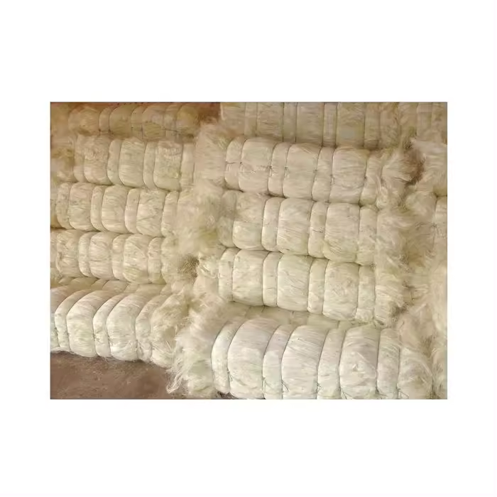 100% Natural Sisal Fiber sisal fiber imported for sale Natural Jute Sisal Fiber 1 Ply 2 Ply 3 Ply Twisted Twine Strings