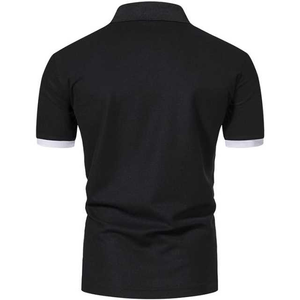 Stitchmode ODM hommes pour polos vente chaude nouveau Design avec logo personnalisé couleur unie respirant polos personnalisables - Product Image 3