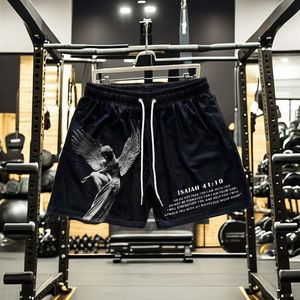 Nouveau été EE décontracté hommes et femmes short en maille basket-ball natation course sport polyester respirant sublimation shorts - Product Image 3