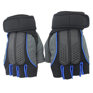 Gants de sport respirants unisexes à demi-doigts, vente chaude 2025, avec logo pour hommes et femmes, musculation, cyclisme, entraînement en salle de sport - Product Image 1