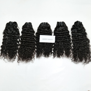 Venta al por mayor 100% Extensiones de cabello humano vietnamita virgen de doble trama sin procesar Cutícula cruda Alineada Wave Curl HD Bulk Bundle - Product Image 4