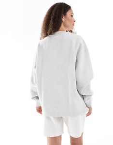 Premium Hip Hop 100% Cotton Solid Color Thermal Pullover Hoodies Custom Print Sweatshirts Organic Cotton Oversized Hooded Hoodie - Product Image 3
