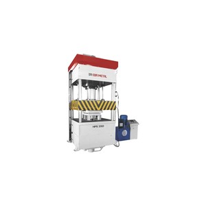 Prensa Hidráulica de Estirado Profundo de 4 Columnas HPS 40-300 Toneladas, Prensa de Doble Acción con Cojín de Matriz y Pantalla Táctil PLC - Product Image 2