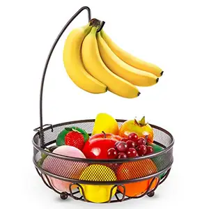 Mão Curvo Cesta De Frutas Decorativa Design Personalizado Suporte De Cesta De Frutas De Armazenamento De Vegetais Mesa De Jantar Centerpieces Decorativas