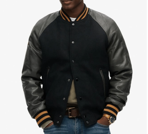 Vente en gros de haute qualité taille hommes université veste université vestes universitaires logo personnalisé plaine letterman veste universitaire pour hommes - Product Image 1