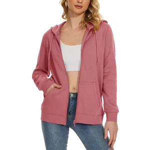 Sudadera con Capucha de Invierno para Mujer, Talla Grande, Personalizada, de Alta Calidad, Informal, para Calle, con Bordado 3D en la Parte Delantera, Transpirable, de Forro Polar - Product Image 3