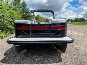 2026 New Kinlife 22ft Aluminum Leisure <strong>Pontoon</strong> Boat 12 Person Capacity Foldable Bimini Top for Rivers Entertainment - Product Image 2