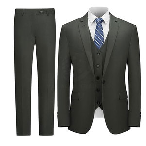 Costumes pour hommes de qualité supérieure, conceptions personnalisées de pantalon et de veste, fabriqués au Pakistan, dernier design, respirant, 3 pièces, en laine peignée, imperméable, double - Product Image 1