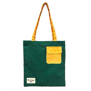 Green Pocket Cotton Canvas Tote <b>Bag</b> Eco-Friendly Recyclable Beach <b>Bag</b> <b>Long</b> Usable Elegant Tote <b>Bag</b> For Shopping Market Carry <b>Bag</b> - Product Image 4