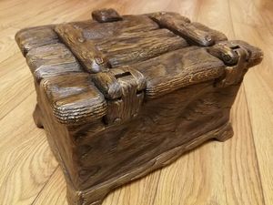 กล่องของขวัญไม้ไผ่อเนกประสงค์ขัดเงาทันสมัยเครื่องประดับและที่เก็บเครื่องสำอางสำหรับตกแต่งคริสต์มาส - Product Image 5