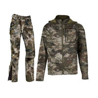 Traje de Caza de Lona Impermeable y Transpirable 2025 con Chaqueta y Pantalones con Estampado para Paintball y Tiro