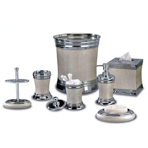 Juego de accesorios de baño de níquel martillado de siete piezas - Product Image 4