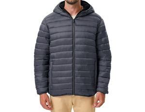 Chaqueta de Invierno Acolchada para Hombre, Modelo 2026, Personalizada, Talla Grande, con Capucha - Product Image 3